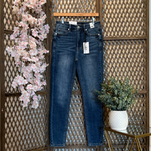 Load image into Gallery viewer, Tummy Control High Rise Medium/Dark Wash Judy Blue Skinny Jeans
