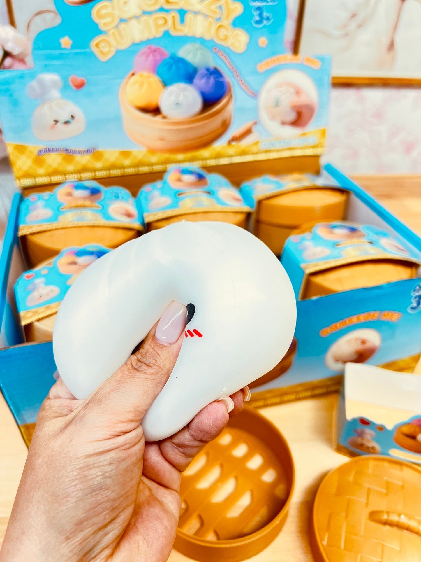 MYSTERY MATTE DESSERT EDITION DUMPLING SQUISHY TOY