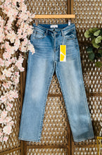 Load image into Gallery viewer, Risen Mid Rise Ankle Straight Jeans
