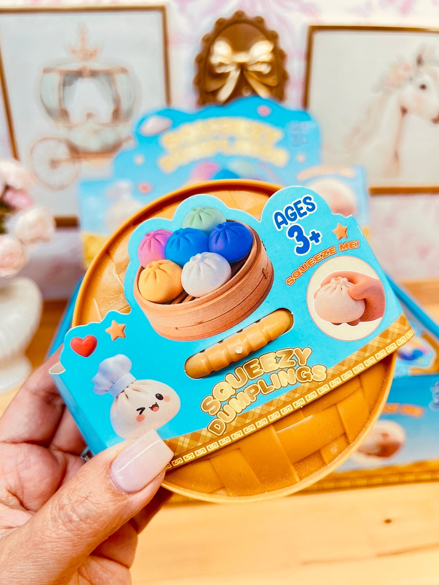 MYSTERY MATTE DESSERT EDITION DUMPLING SQUISHY TOY