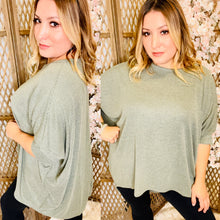 Load image into Gallery viewer, Andree By Unit Short Sleeve Tunic: Olive
