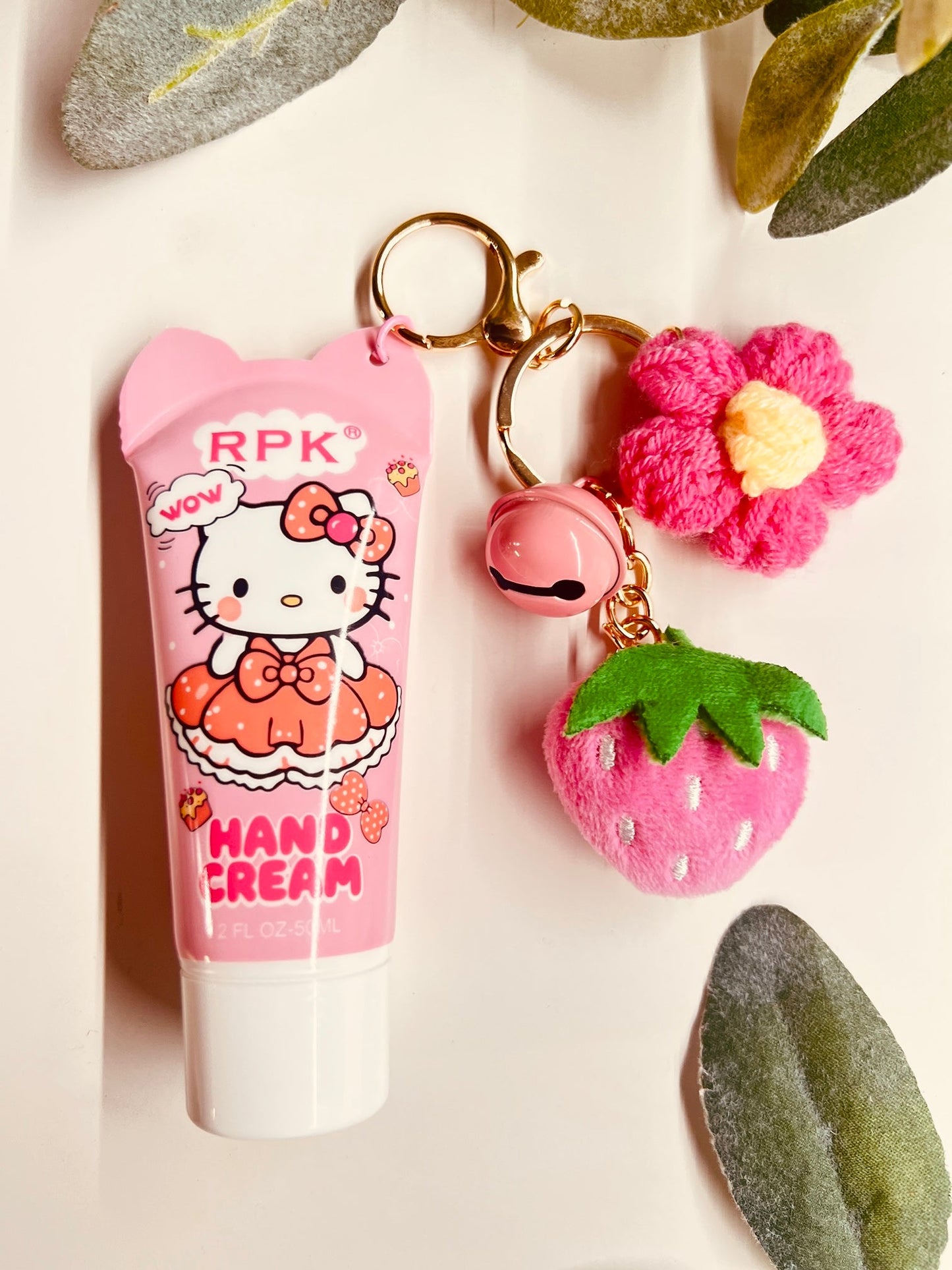 HAND CREAM W/KEYCHAIN