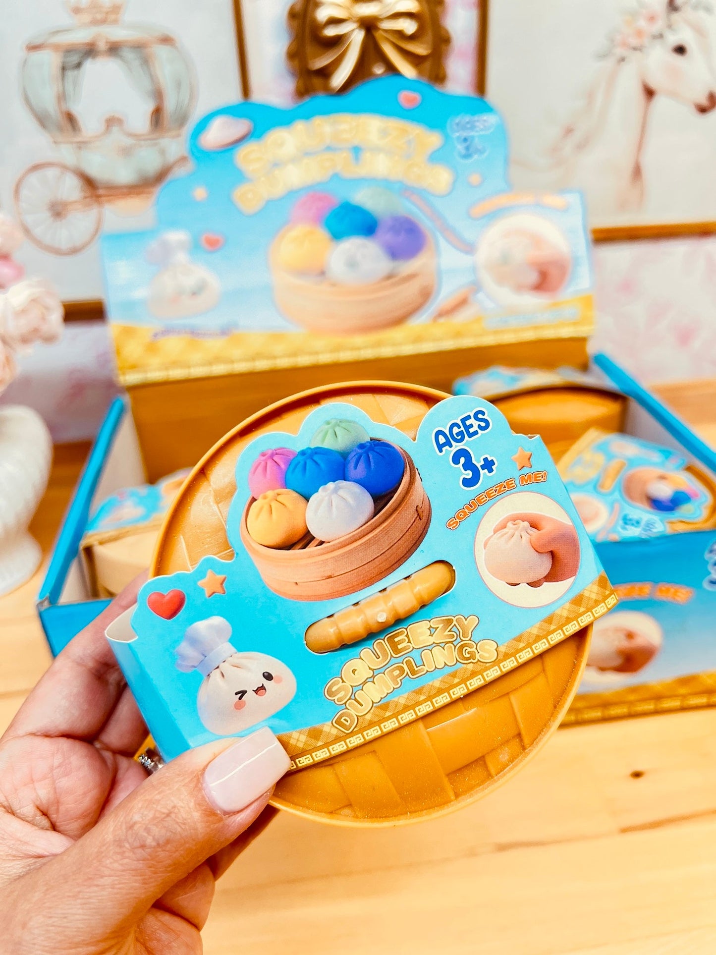 MYSTERY MATTE DESSERT EDITION DUMPLING SQUISHY TOY