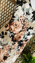 Load image into Gallery viewer, Taupe Multi Print Floral Dress
