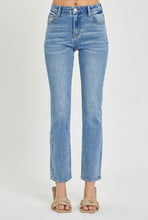 Load image into Gallery viewer, Risen Mid Rise Ankle Straight Jeans
